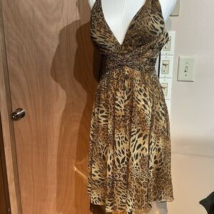 Mac Duggal Gold Dress